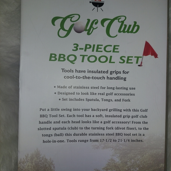 3-Piece BBQ Golf Club Tool Set - Picture 6 of 6